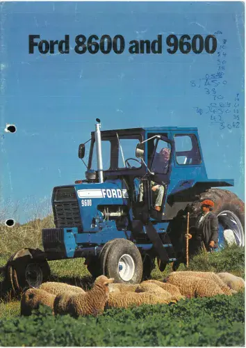 Ford Tractor 8600 & 9600 Brochure