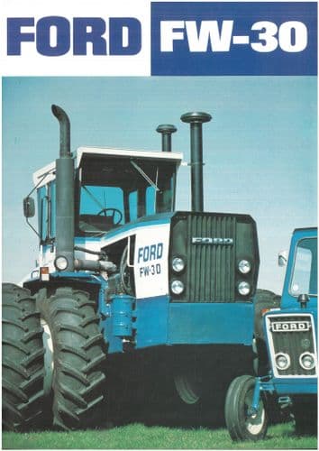 Ford Tractor FW30 Brochure -