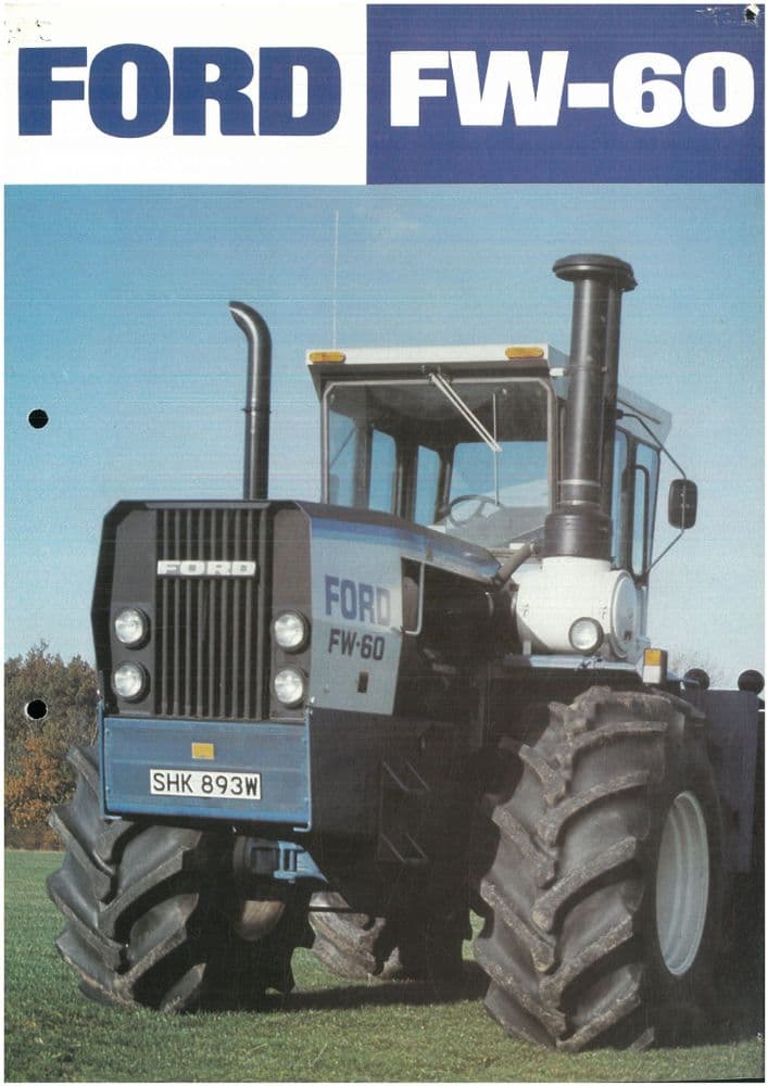 Ford Tractor FW60 Brochure