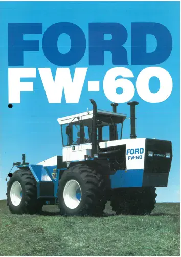 Ford Tractor FW60 Brochure - Blue