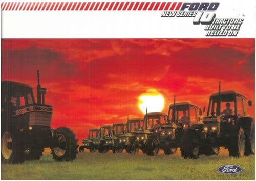 Ford Tractor Series 10 Brochure - 4110 4610 5610 6610 6710 7610 7710 8210 TW10 TW20 TW30 FW30 FW60