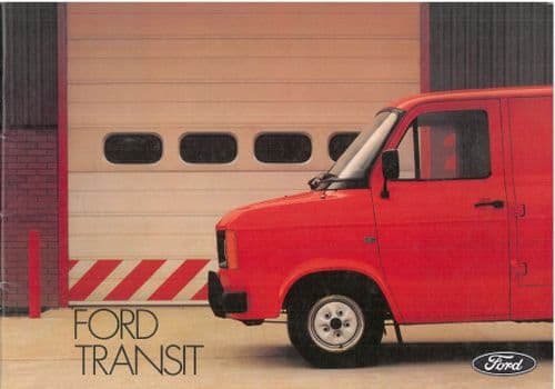 Ford Transit Brochure - Dated 1982