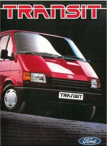 Ford Transit Brochure - Dated 1986