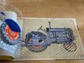 Fordson Major Tractor Cut Through Shell Lubrication Book