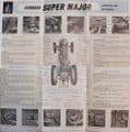Fordson Super Major Tractor Operators Manual