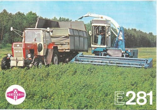 Fortschritt Forager E281 Forage Harvester Brochure