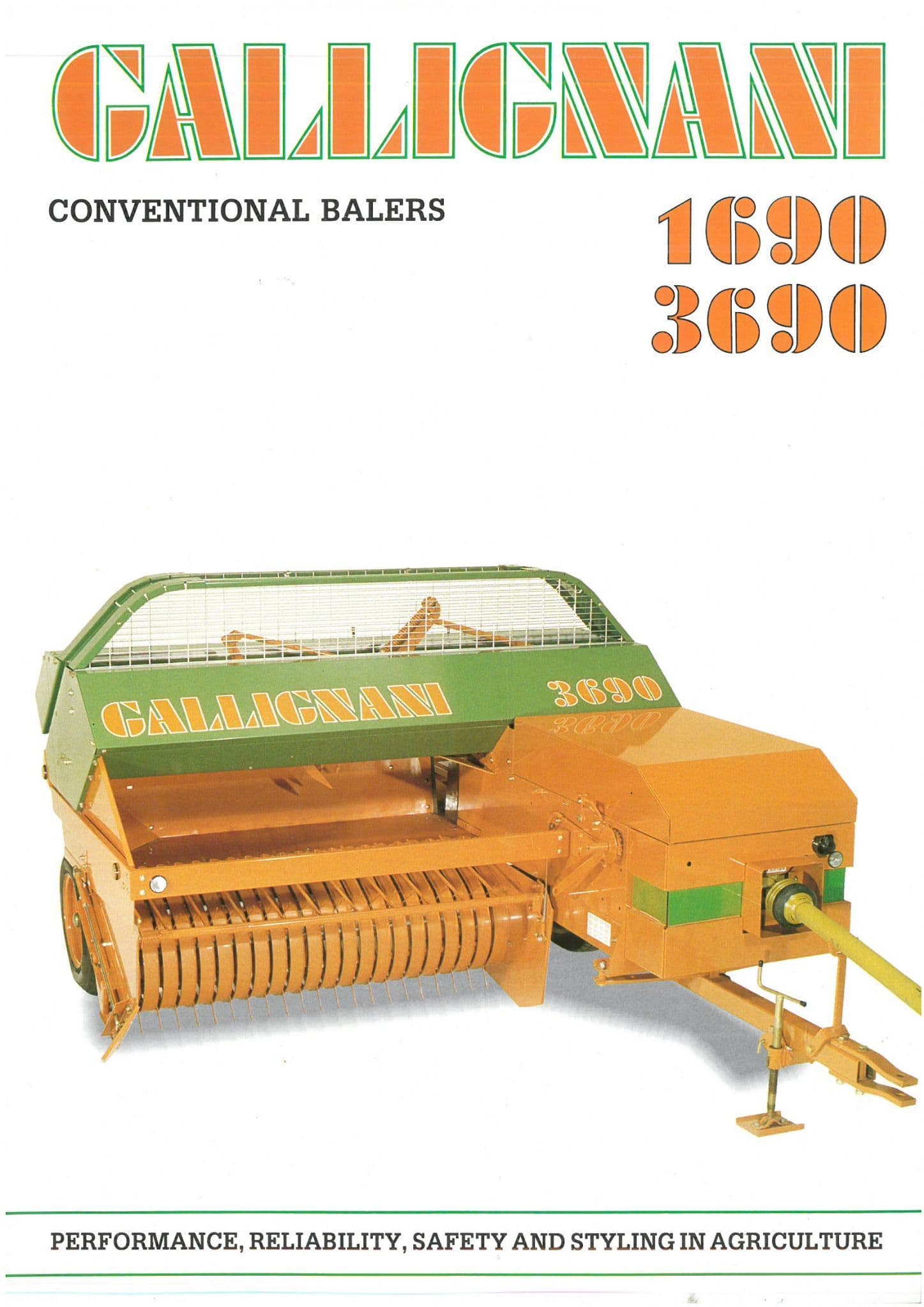Gallignani Gallignani Baler 1690 3690 Brochure