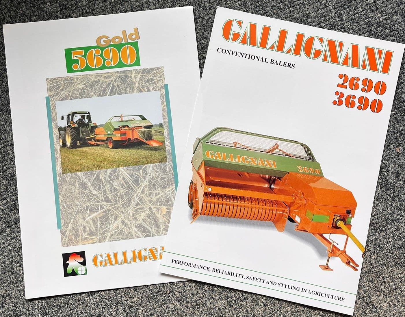 Gallignani Gallignani Baler 2690 3690 5690 Brochure Bundle