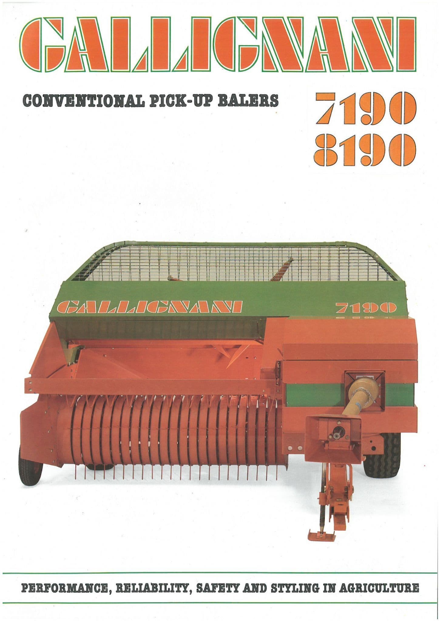 Gallignani Gallignani Baler 7190 8190 Brochure