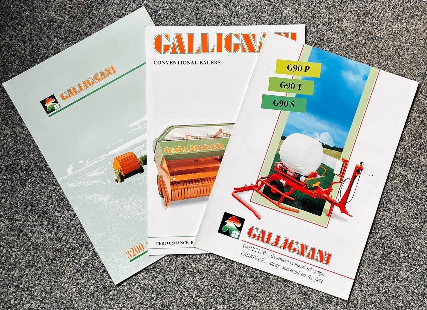 Gallignani Gallignani Balers G90P G90T G90S 2690 3690 3200 3200L Brochure Bundle