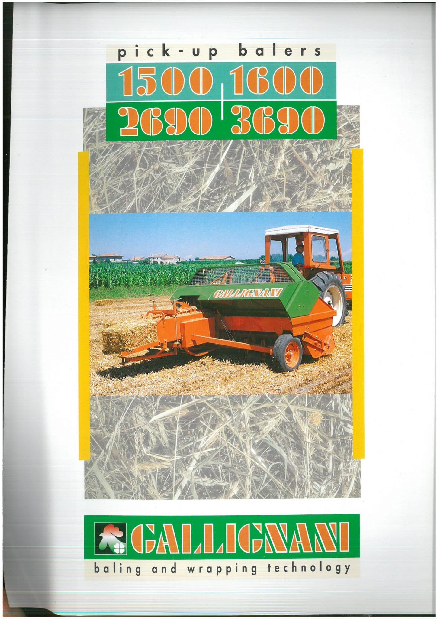 Gallignani Gallignani Pick up Balers 1500 - 1600 - 2690 - 3690 Brochure