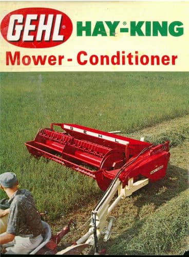 GEHL Hay King  Mower-Conditioner Brochure