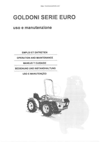 Goldono Tractor Euro Operators Manual