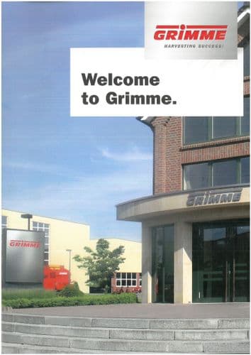Grimme Sugar Beet and Potato Harvesting Product Factory Brochure