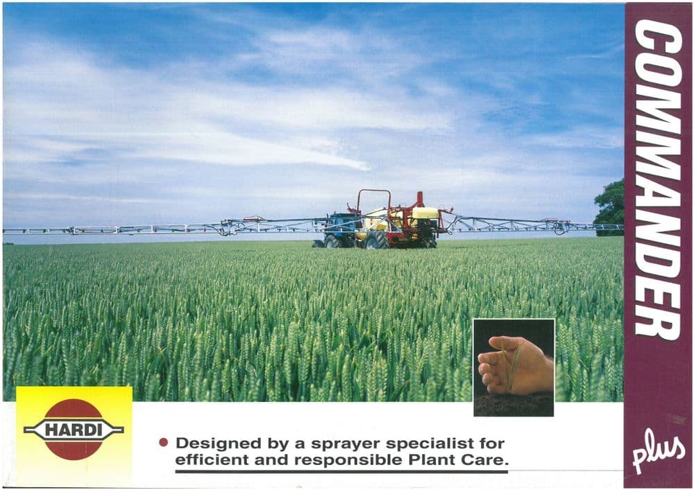 Hardi Sprayer Commander Plus Brochure