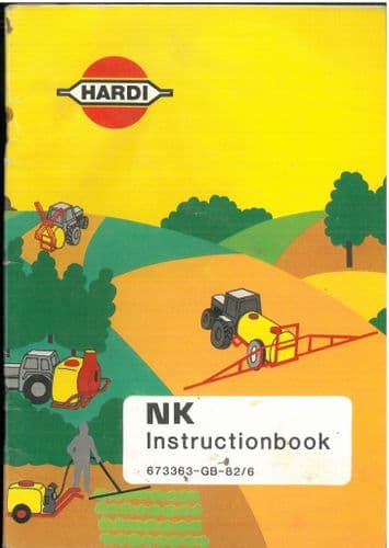 Hardi  Sprayer NK Operators Manual - ORIGINAL