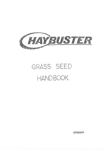 Haybuster Grass Seed Handbook