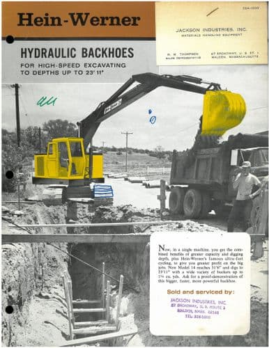 Hein Werner Hydraulic Excavator C14 Brochure