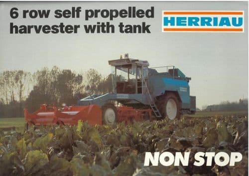 Herriau Self Propelled Beet Harvesters - Non Stop 6 Row Brochure