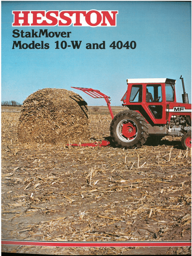 Hesston Stakmover 10-W & 4040 Brochure