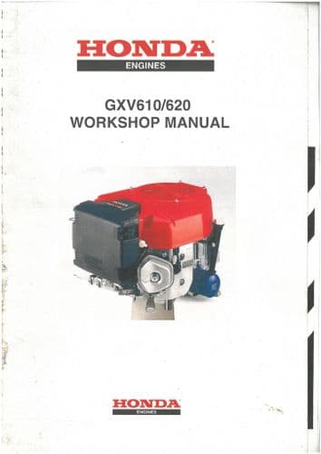 Honda Engine GXV610 GXV620 Workshop Manual