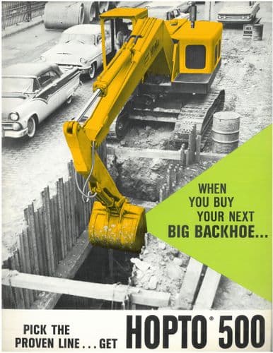 Hopto Hydraulic Excavator 500 Brochure