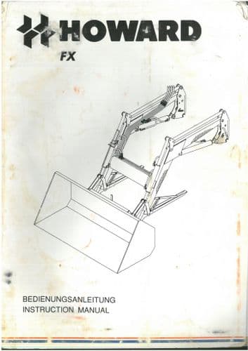 Howard Loader Howard Loader FX Operators Manual - ORIGINAL