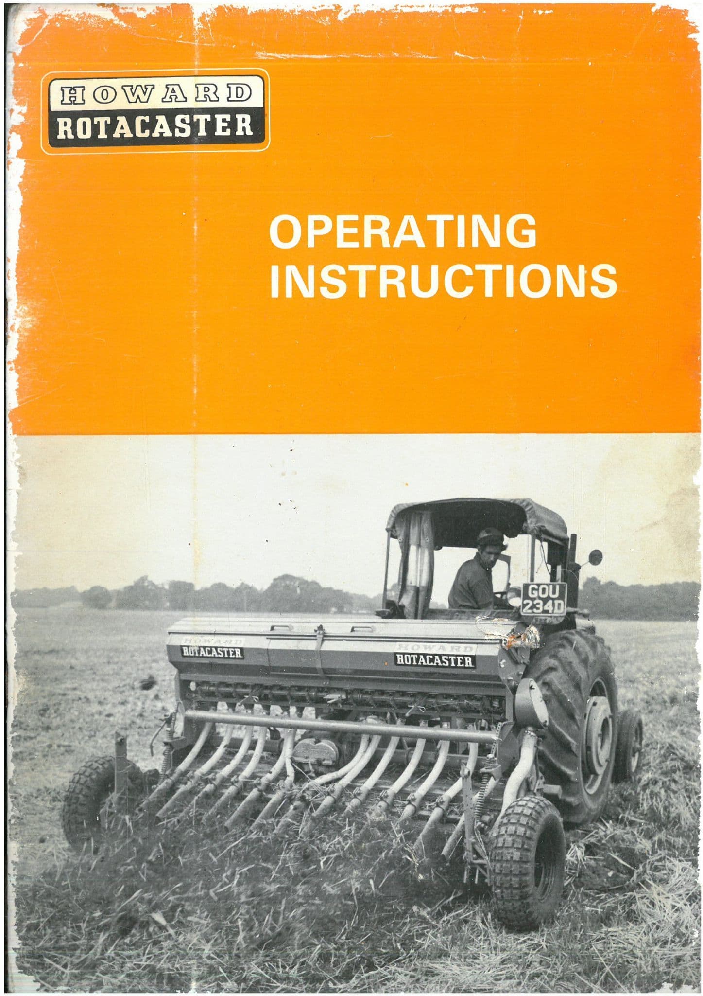 Howard Rotacaster Operators Manual