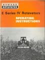 Howard Rotavator E Series IV Operators Manual - E40 E50 E60 E70 E80 E90 - ORIGINAL