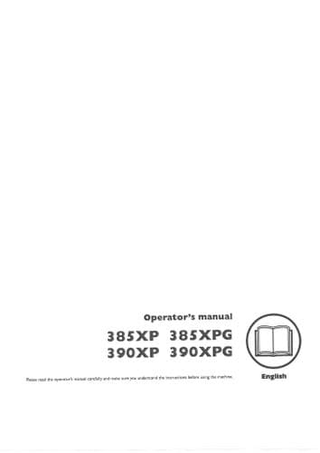 Husqvarna Chainsaw 385XP 385XPG 390XP 390XPG Operators Manual