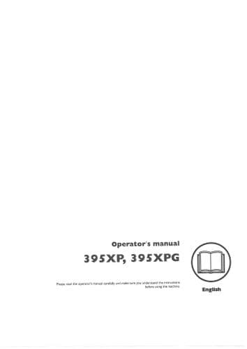 Husqvarna Chainsaw 395XP 395XPG Operators Manual