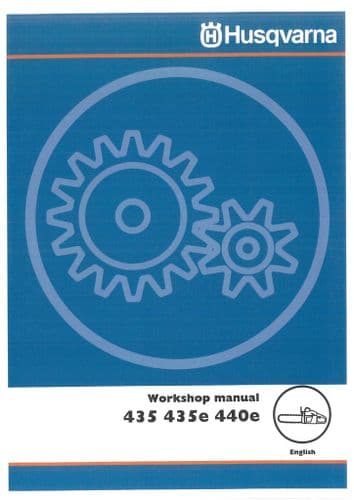 Husqvarna Chainsaw 435 435E 440E Workshop Service  Manual