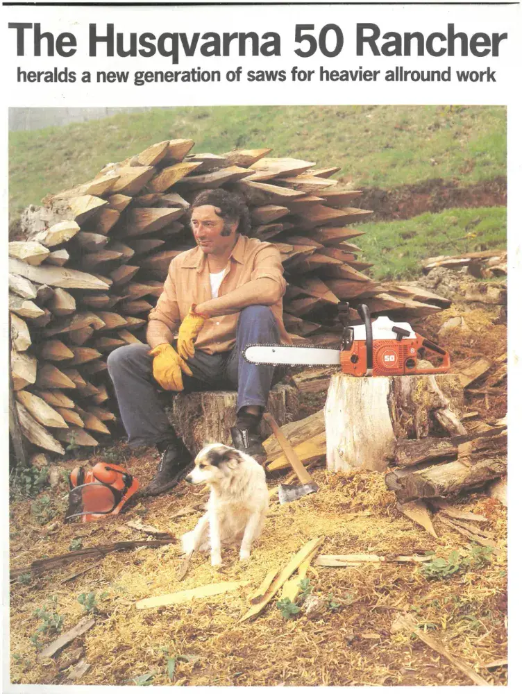 Husqvarna Chainsaw - 50 Rancher Brochure