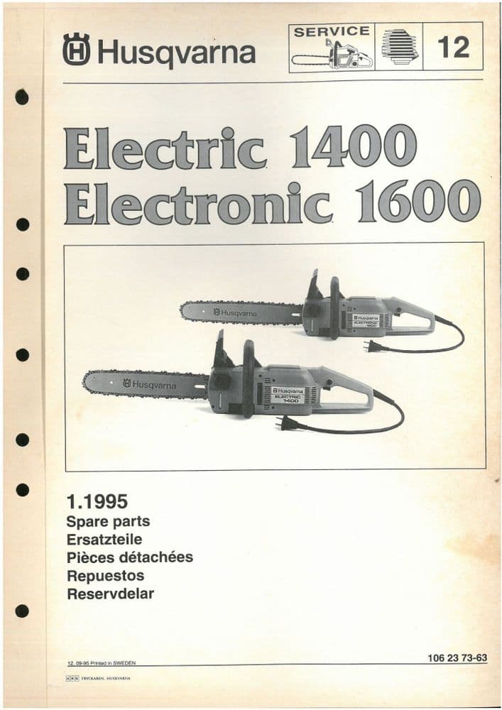 Husqvarna 1600 ELECTRIC 1995 09