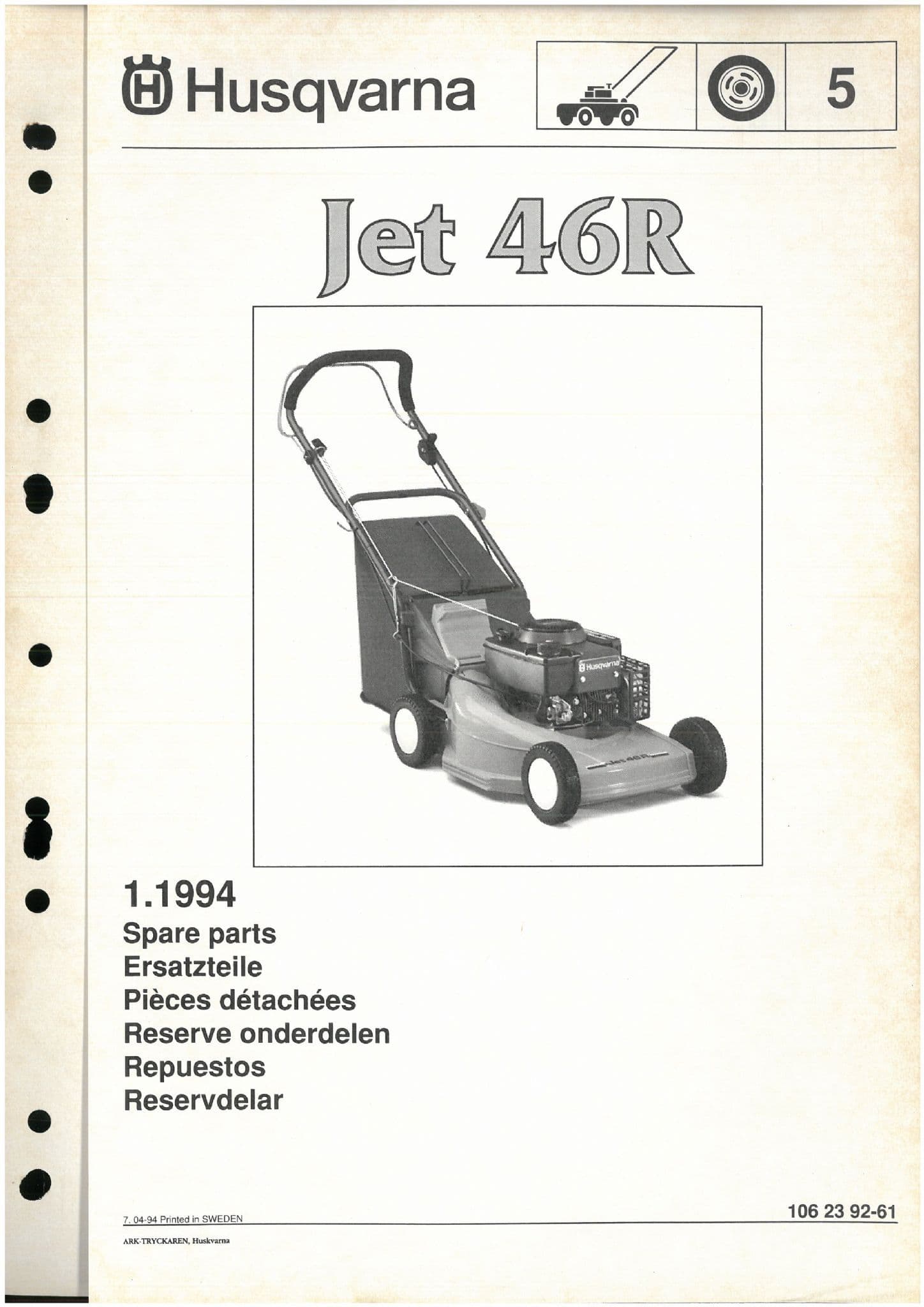 Husqvarna JET55SP 954170039 2001 03