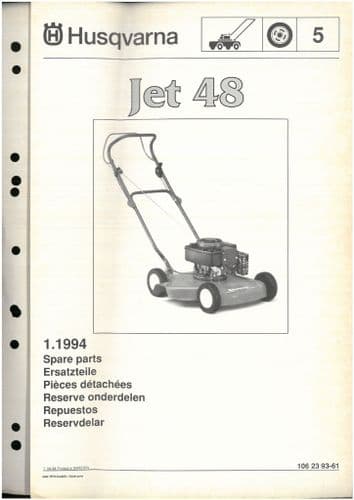 Husqvarna JET 48 KD TECUMSEH 1996 01