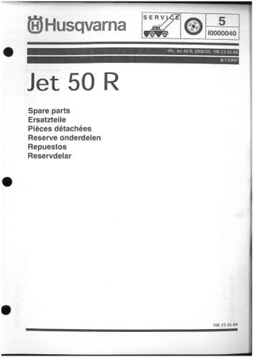 Husqvarna Mower Jet 50 R Parts Manual
