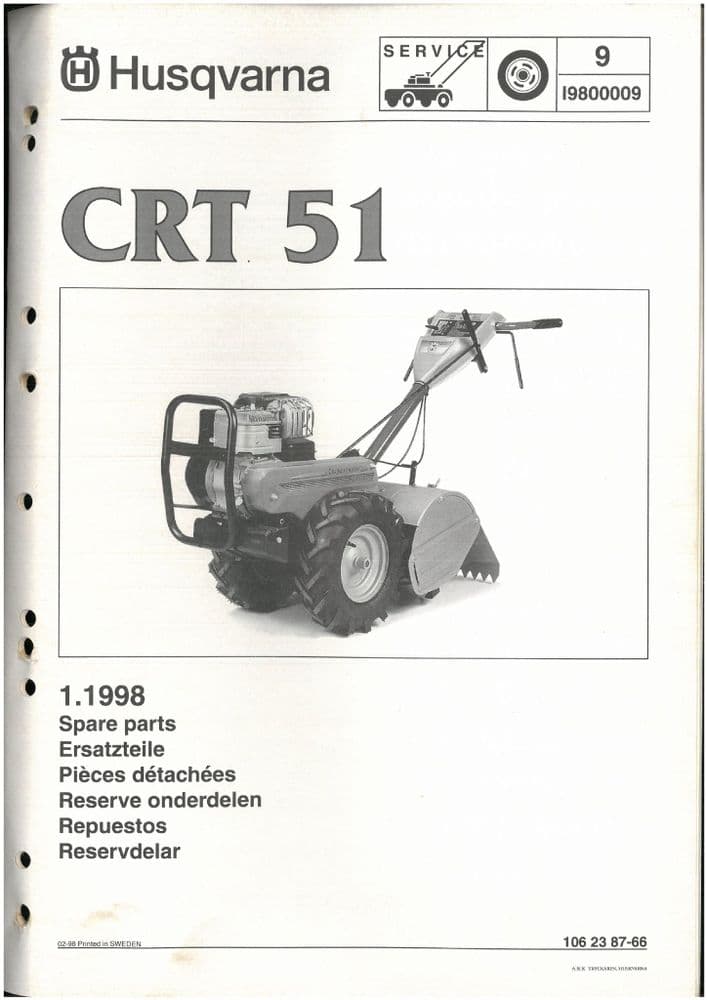 Husqvarna 51 Fiche Technique