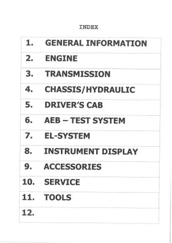 Hydrema Dump Truck 912 Workshop Service Manual