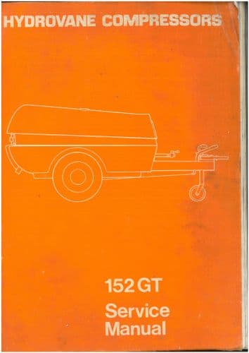 Hydrovane Compressor 152GT Workshop Service Manual