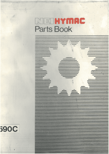 Hymac  Crawler Excavator 590C Parts Manual