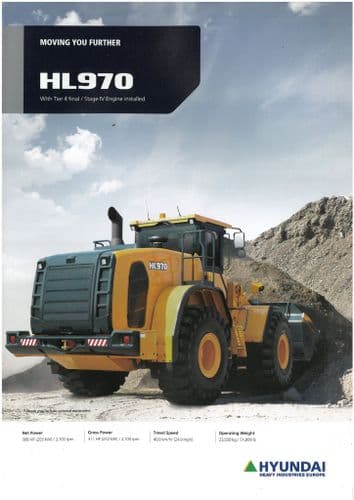 Hyundai Wheel Loader HL970 Brochure