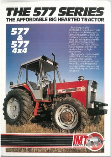 IMT Tractor 577 & 577 4x4 Brochure - IMT577
