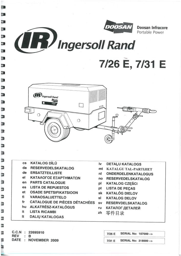 Ingersoll Rand Compressor Service Manual