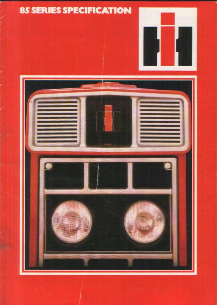 Manuel De L'Opérateur (Notice) Pour Tracteurs International 485 à 885 & Hydro 85, 258, 268, 278