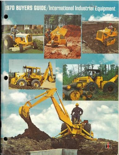 International Buyers Guide Brochure - 1970 - Crawler Tractor, Excavator, Loader, Ripper, Tractors ++