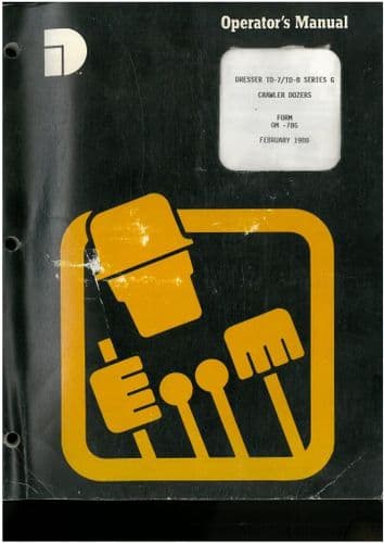 International Dresser TD7 / TD8 Series G Operators Manual