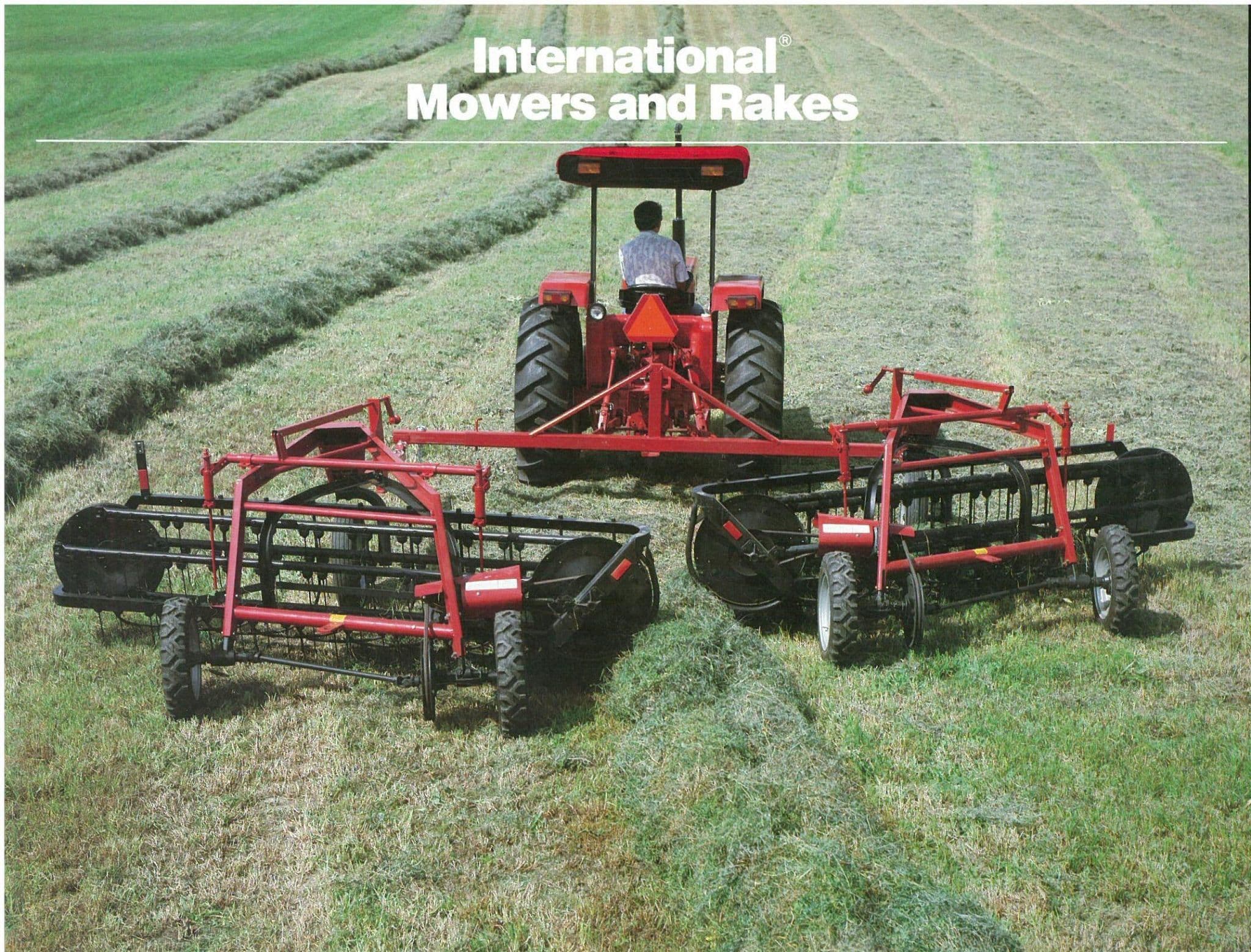 International Mowers and Rakes 1100 1300 86 96 97 Brochure