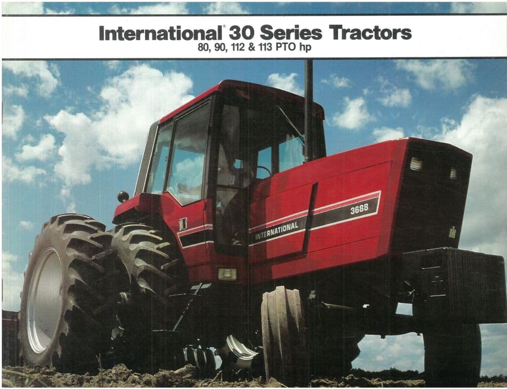 International Tractor 3088 3288 3488 Hydro & 3688 Brochure