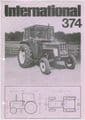 International Tractor 374 Brochure with Data Sheet